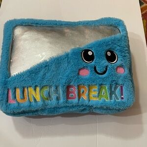 Blue Kids Lunch Bag with Fun Design